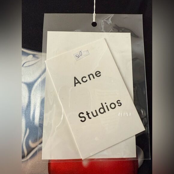 ACNE STUDIOS Sweatshirt Ice Cube Cherry Flame Size M Rare From Diner Collection - Picture 5 of 11